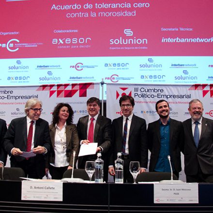 En trámite la Ley del régimen sancionador contra la morosidad