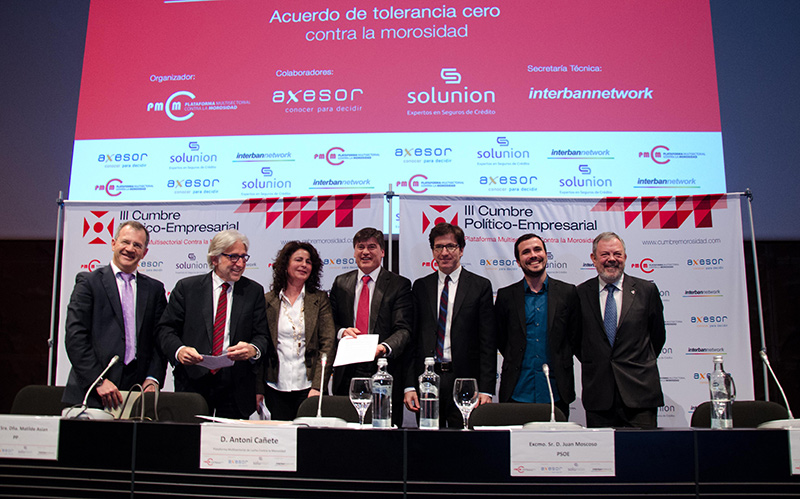 En trámite la Ley del régimen sancionador contra la morosidad